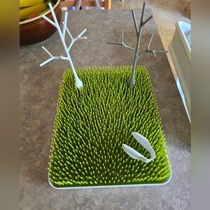Boon Lawn Countertop Drying Rack bundled with Twig accessories